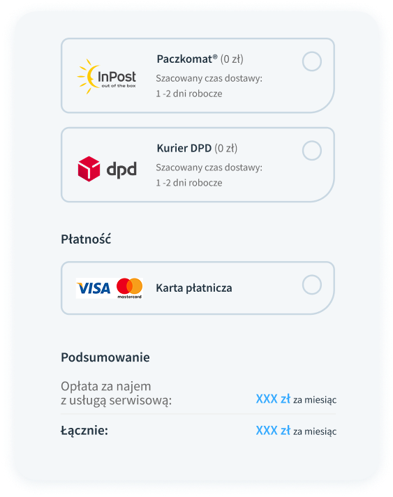 Dostawa i płatność