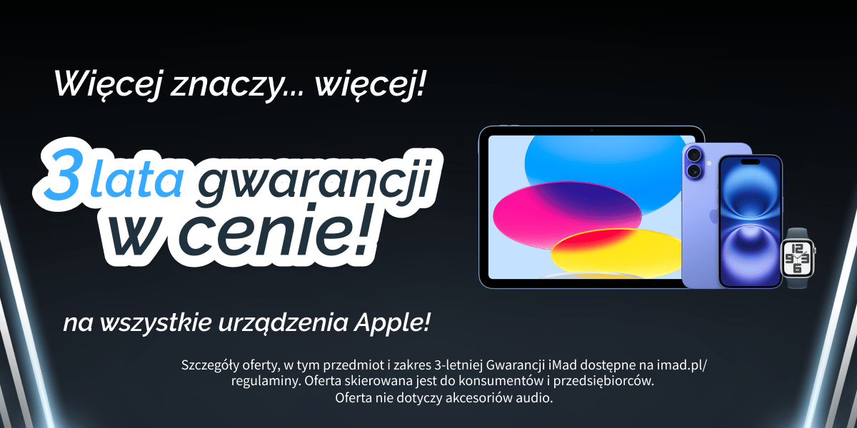 3 Lata Gwarancji w iMad