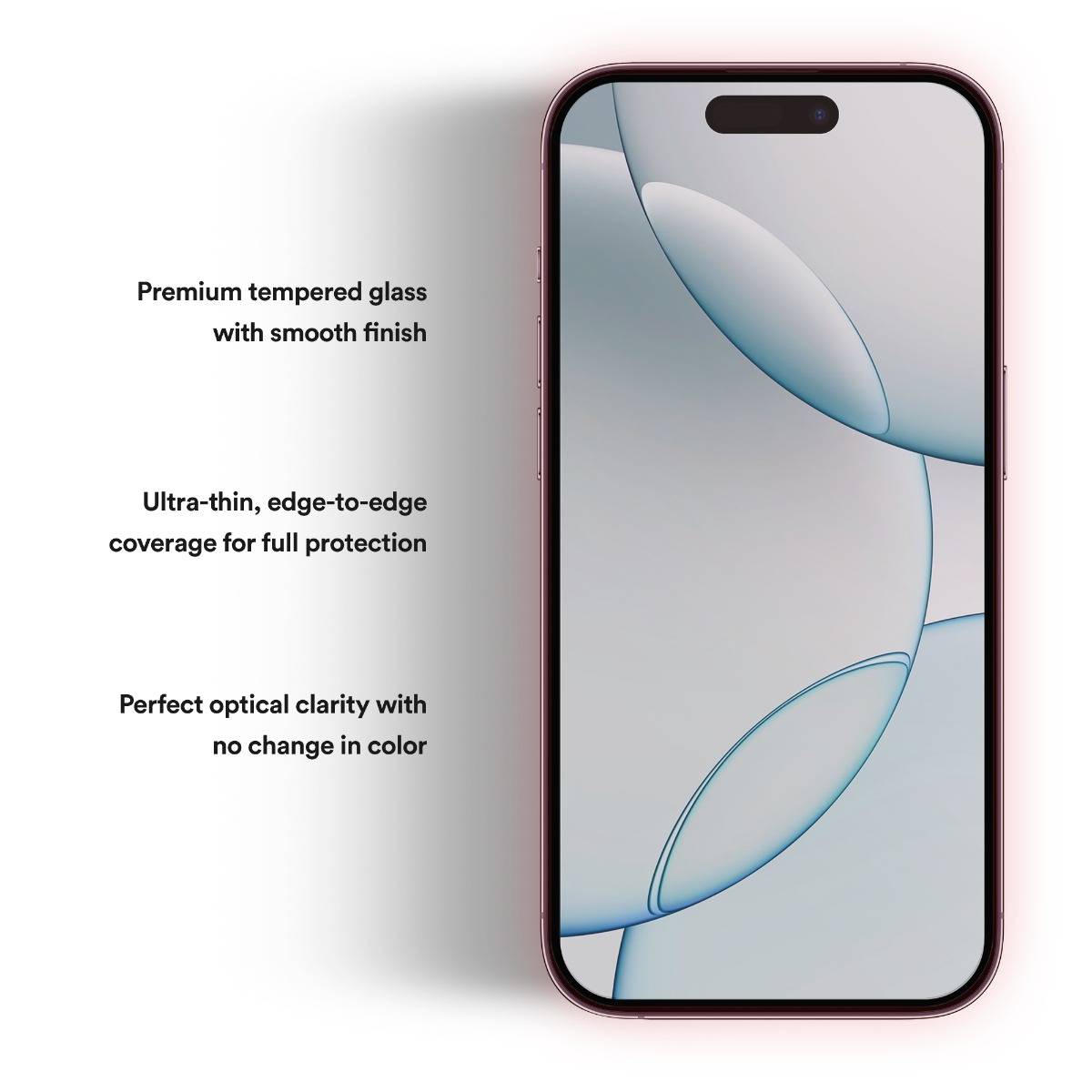 BodyGuardz Red light Converter Glass - szkło ochronne z konwerterem światła niebieskiego do iPhone 17