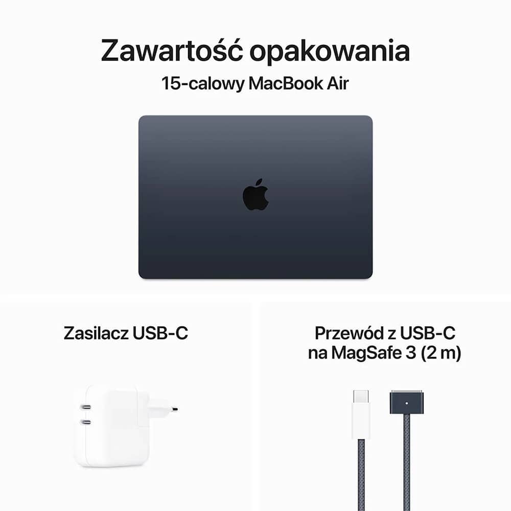 Laptop Apple MacBook Air 15/M3/8GB/256GB/macOS (MRYR3ZEA