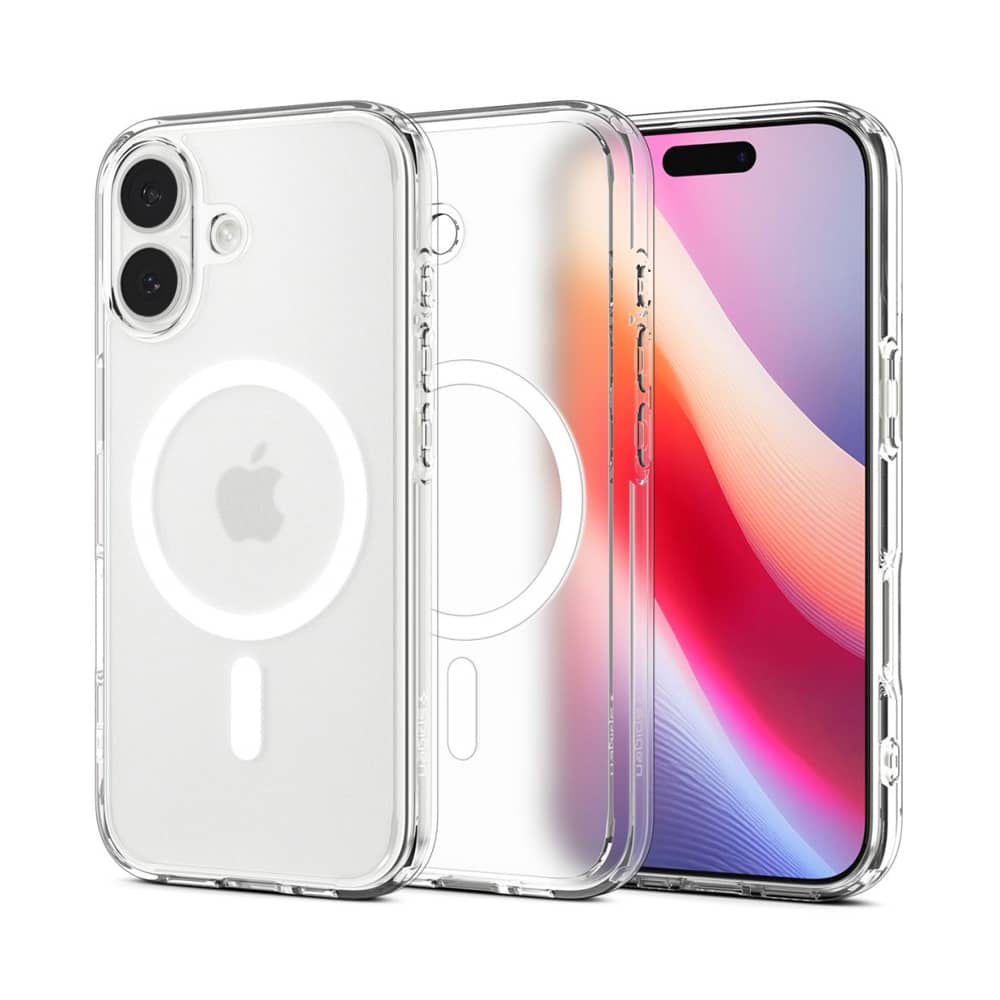 Etui Spigen Ultra Hybrid MagSafe na iPhone 17 - białe