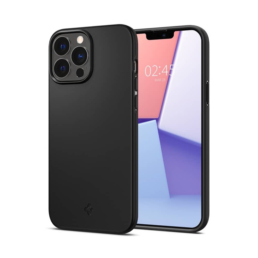 Spigen Thin Fit for iPhone 13 Pro Max Black