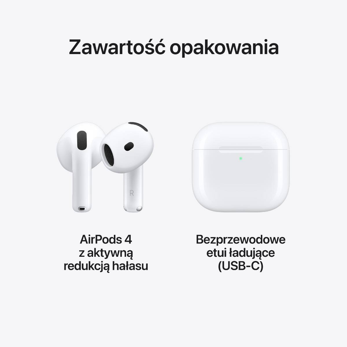 AirPods 4 with Active Noise Cancellation