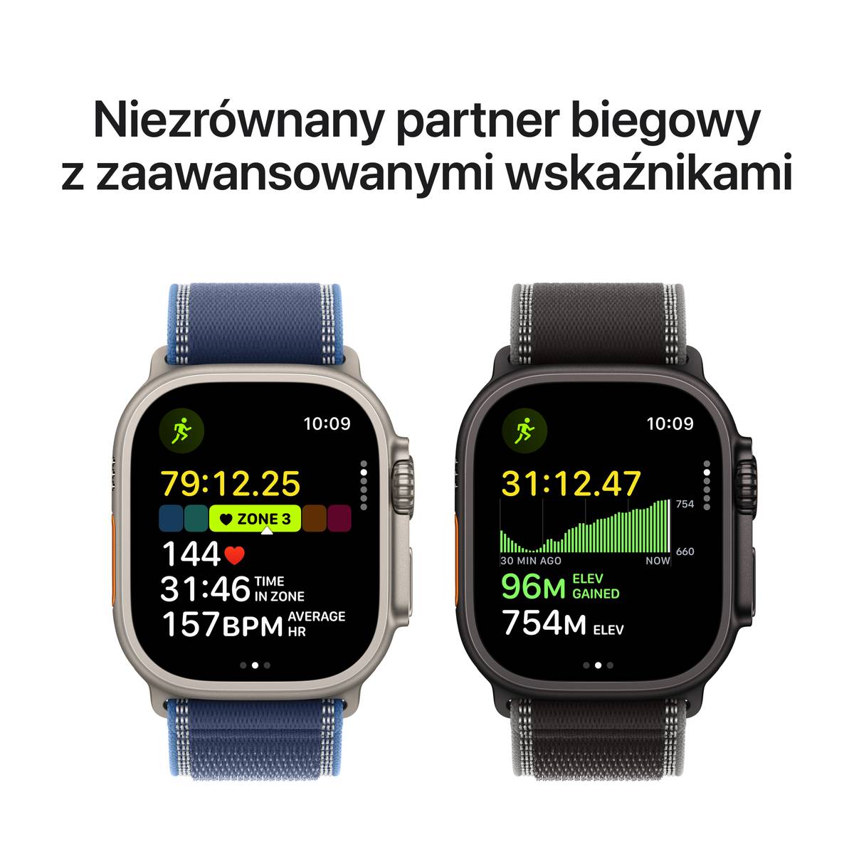 Apple Watch Ultra 3 GPS + Cellular 49mm Natural Titanium Case with Anchor Blue Ocean Band