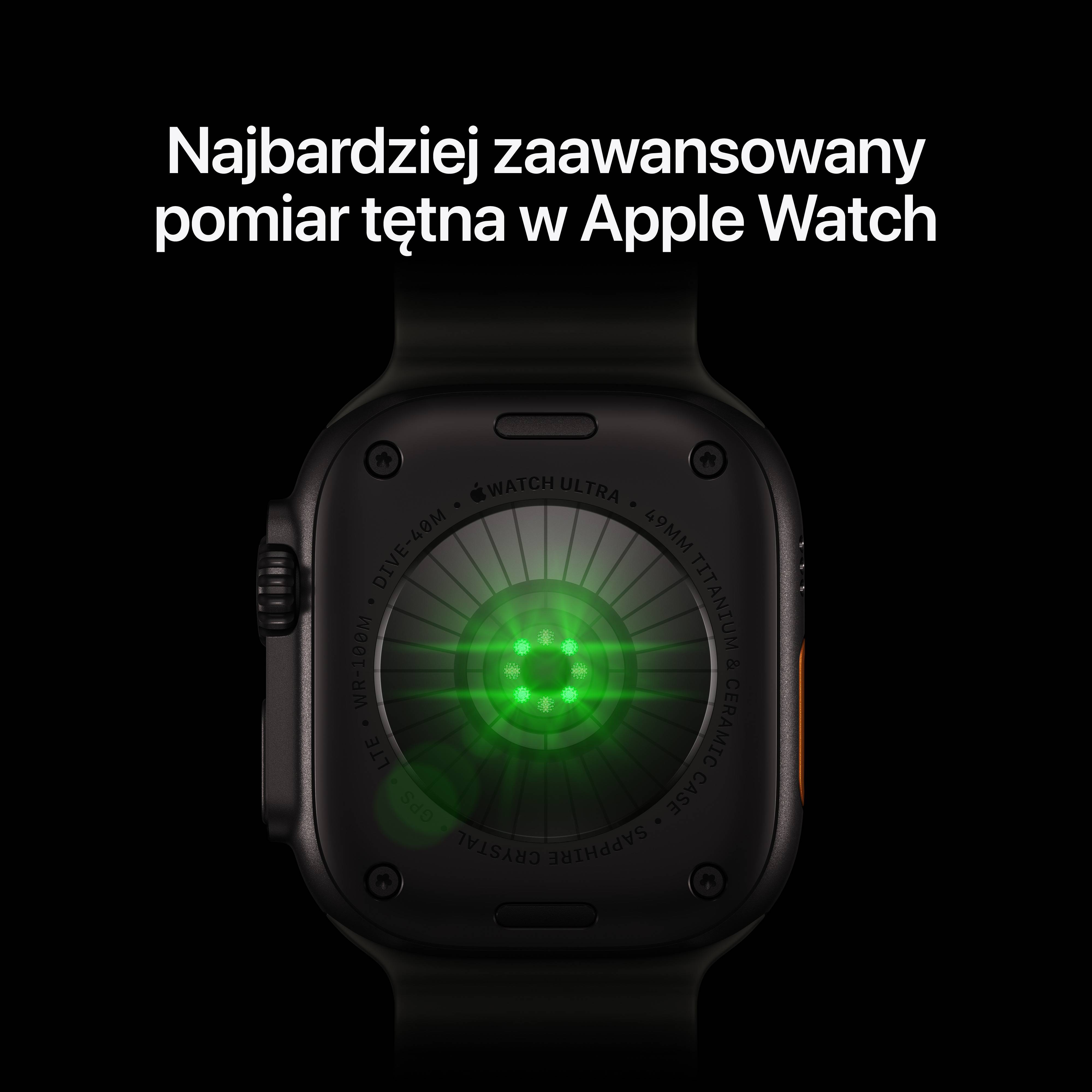 Apple Watch Ultra 4 GPS + Cellular 49mm Black Titanium Case with Burgundy Trail Loop - S/M