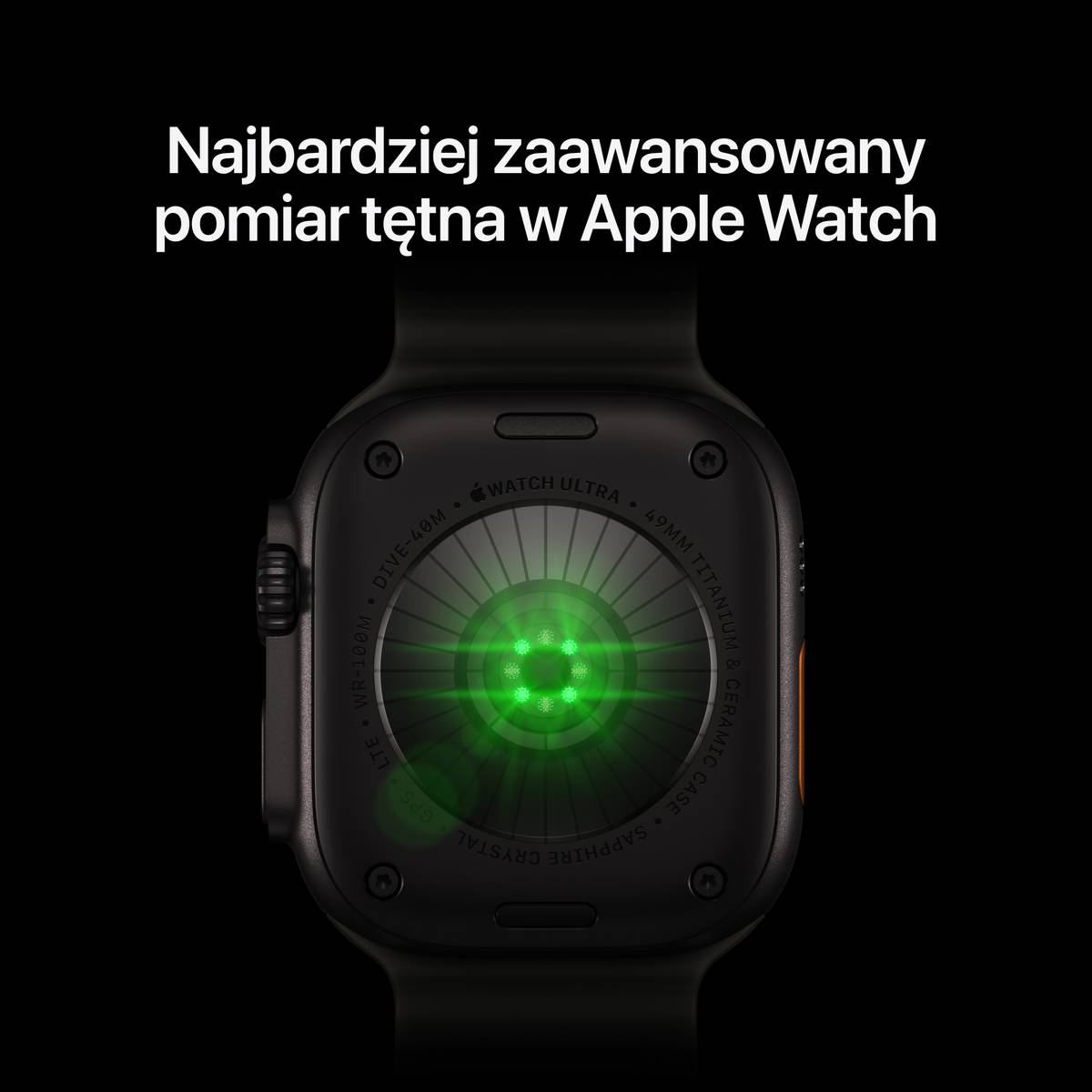 Apple Watch Ultra 4 GPS + Cellular 49mm Black Titanium Case with Burgundy Trail Loop - S/M