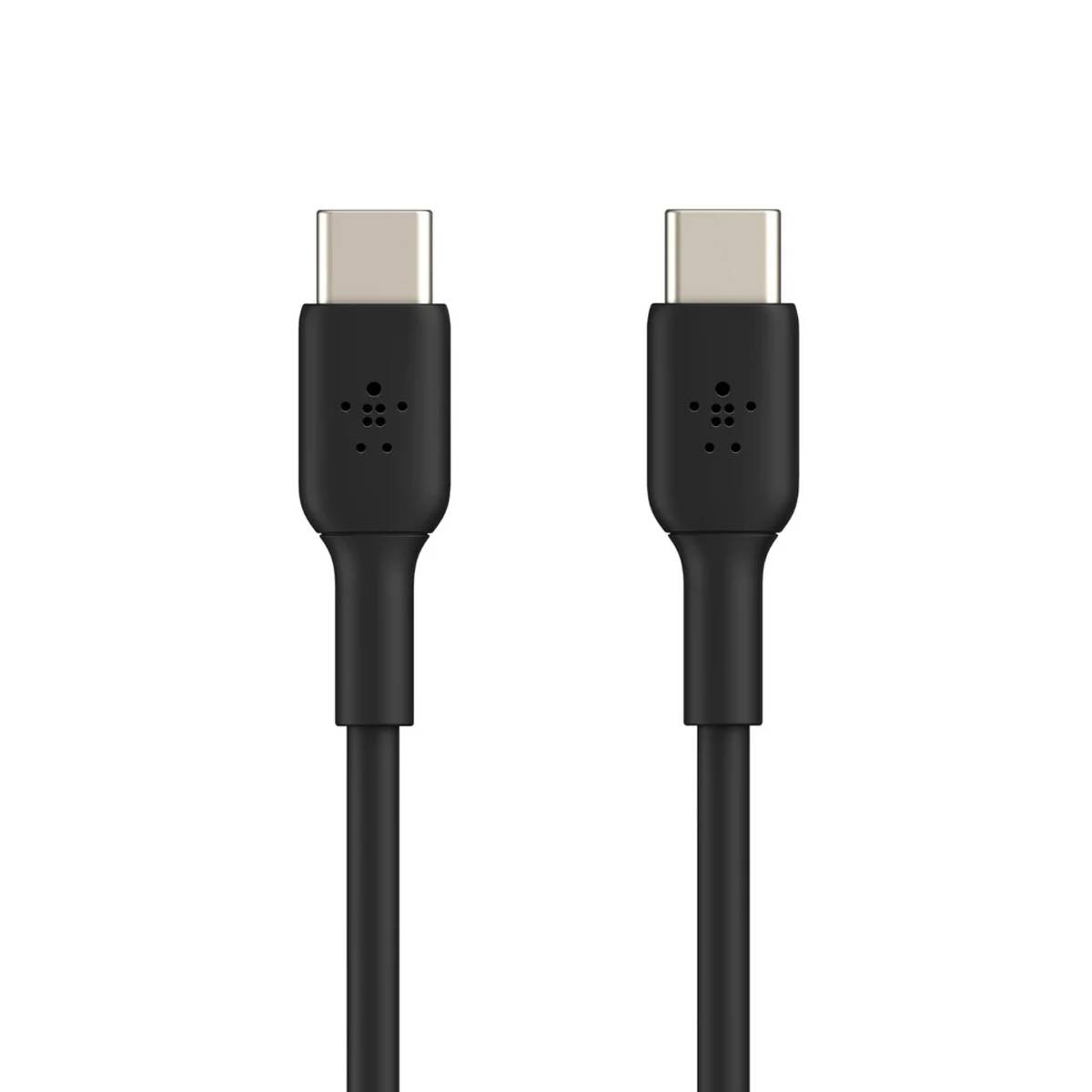 Belkin BoostCharge Kabel w oplocie USB-C na USB-C 60W, 1 m, czarny