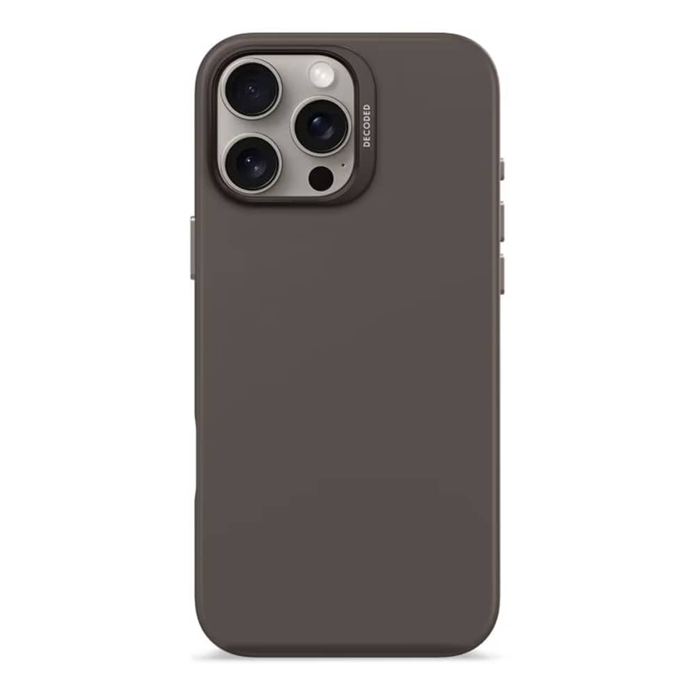 Decoded AntiMicrobial Silicone Backcover - silikonowa obudowa ochronna do iPhone 16 Pro Max kompatybilna z MagSafe (phantom)
