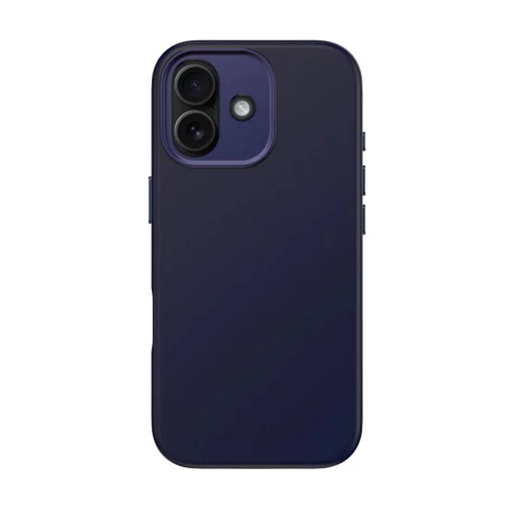 Decoded AntiMicrobial Silicone Backcover - silikonowa obudowa ochronna do iPhone 17 kompatybilna z MagSafe (true navy)