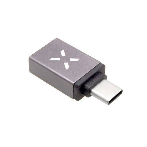 Adapter FIXED z USB-A na USB-C, szary