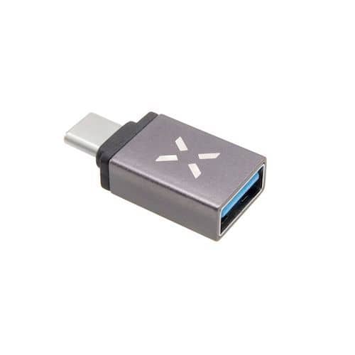 Adapter FIXED z USB-A na USB-C, szary