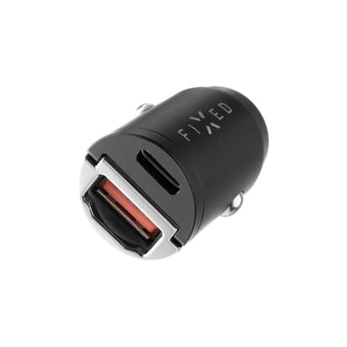 Fixed Ładowarka samochodowa USB-C/USB 30W