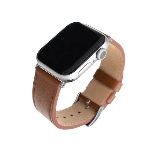 FIXED Leather Strap do Apple Watch 42/44/45/49mm - brown