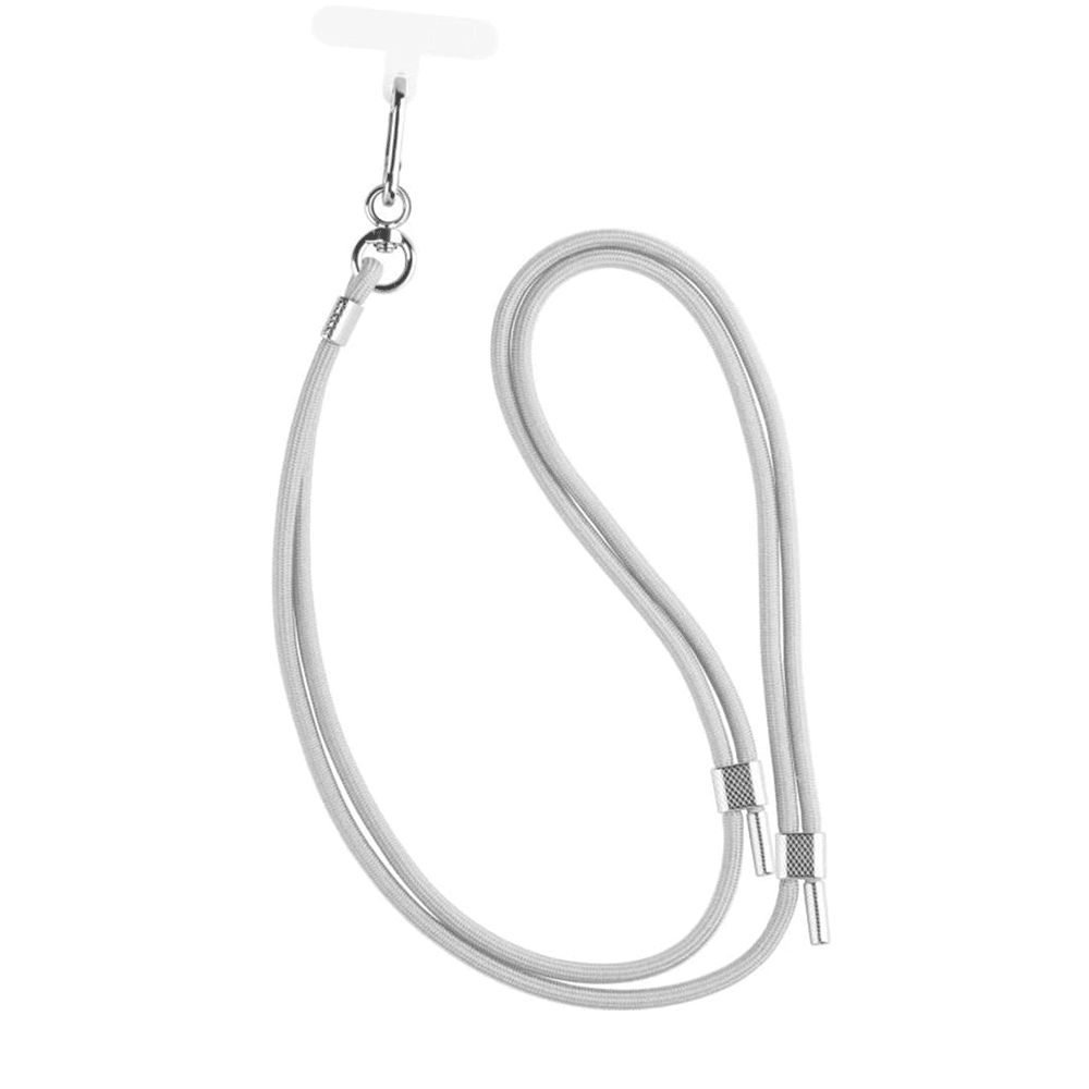 FIXED Universal Lanyard for Mobile Phones, gray - smycz do telefonu