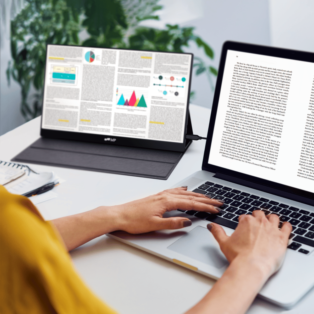Mobile Pixels Fold - monitor przenośny 16 cali IPS LCD, 60Hz, 2560 × 1600p