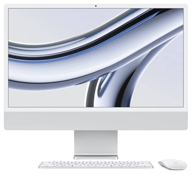 iMac 24インチ, M3, 2023, 4ポート 512gb 24-inch iMac with Retina 4.5K display: Apple M3 chip with 8‑core