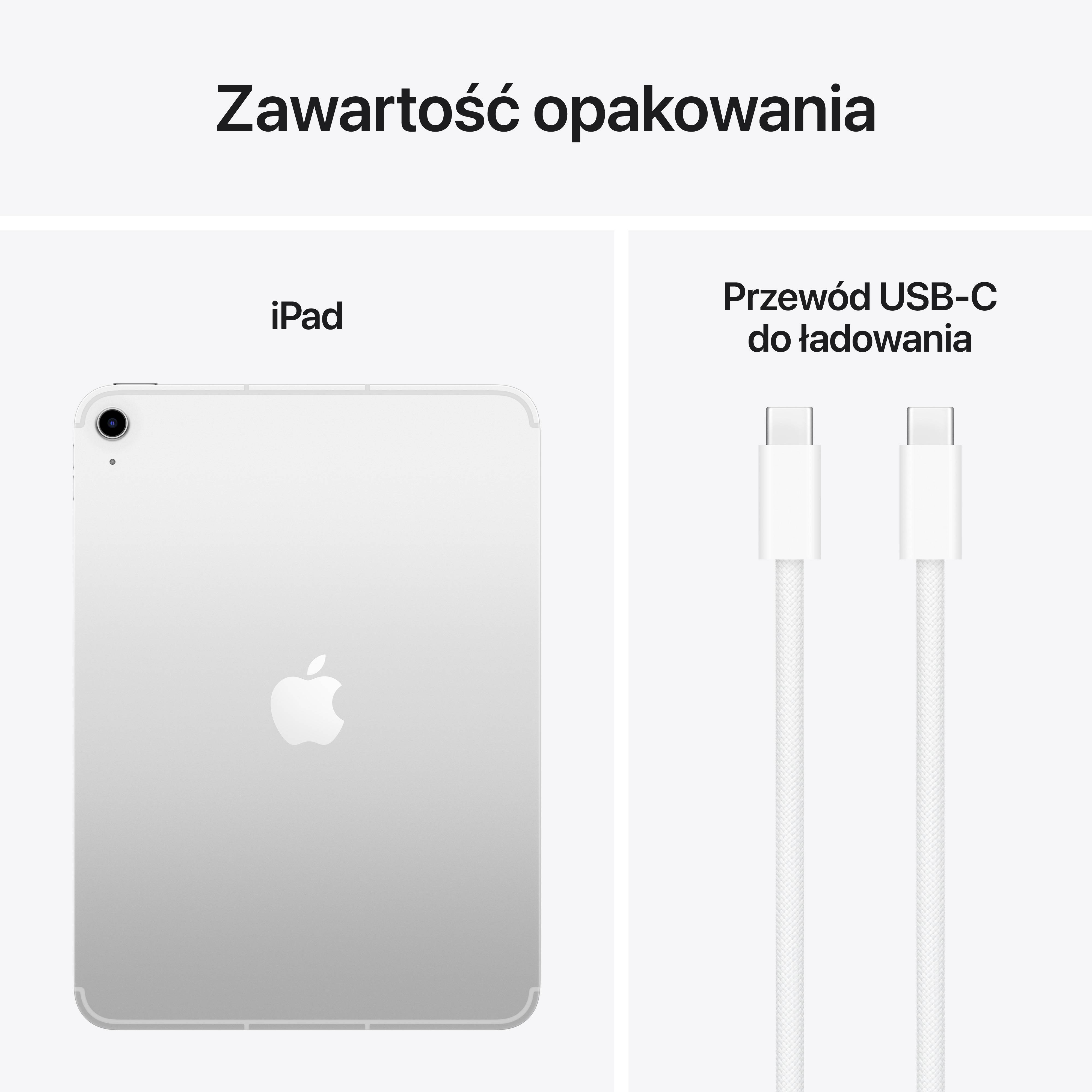11-inch iPad Wi-Fi + Cellular 128GB - Silver - 2025 | iMad