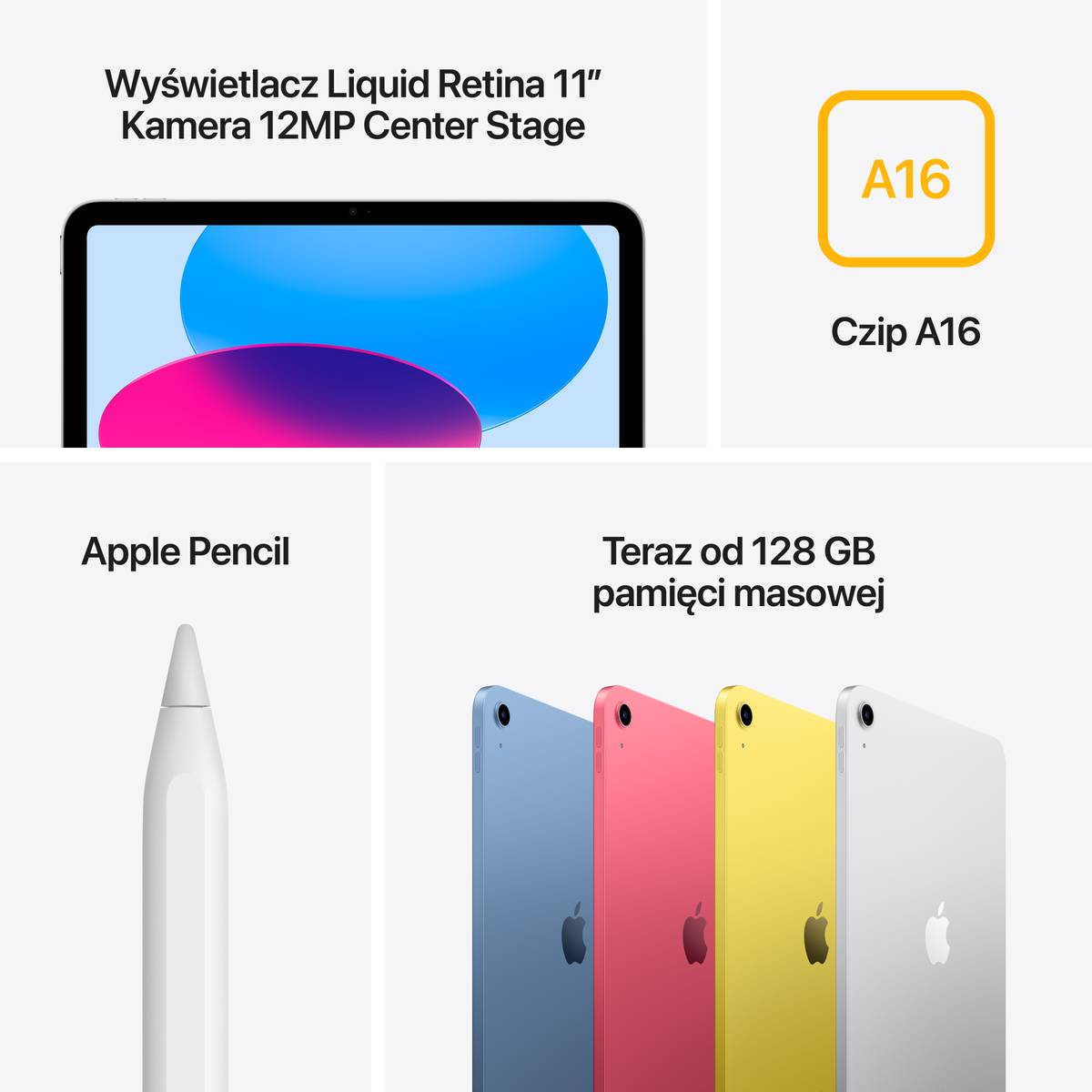 11-inch iPad Wi-Fi 128GB - Silver - 2025