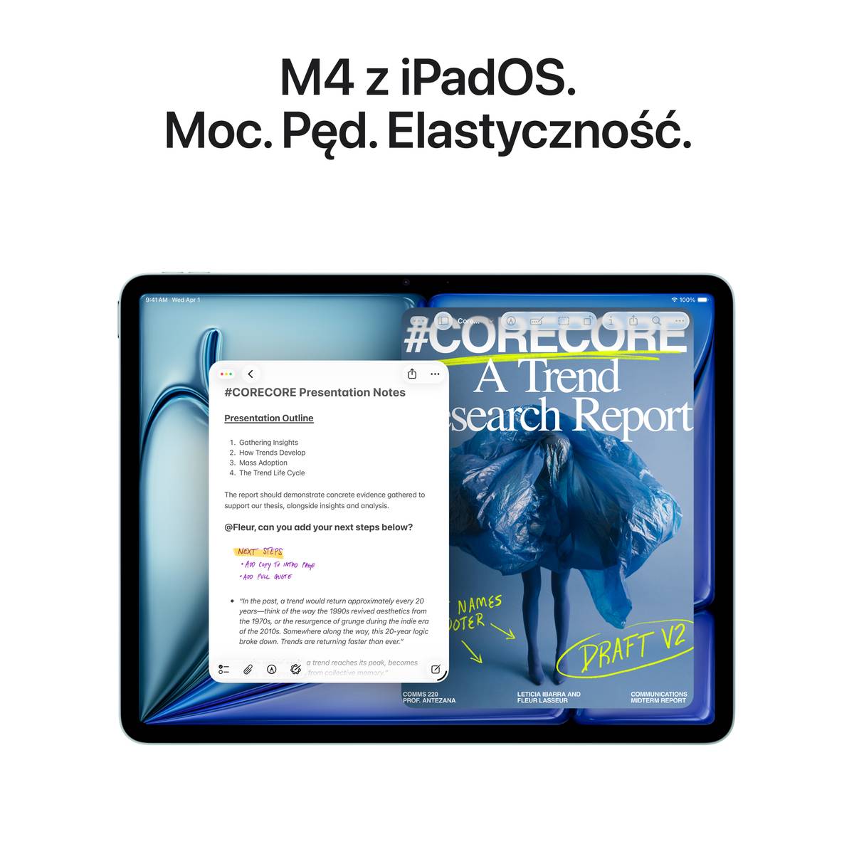 13-inch iPad Air Wi-Fi 128GB - Starlight