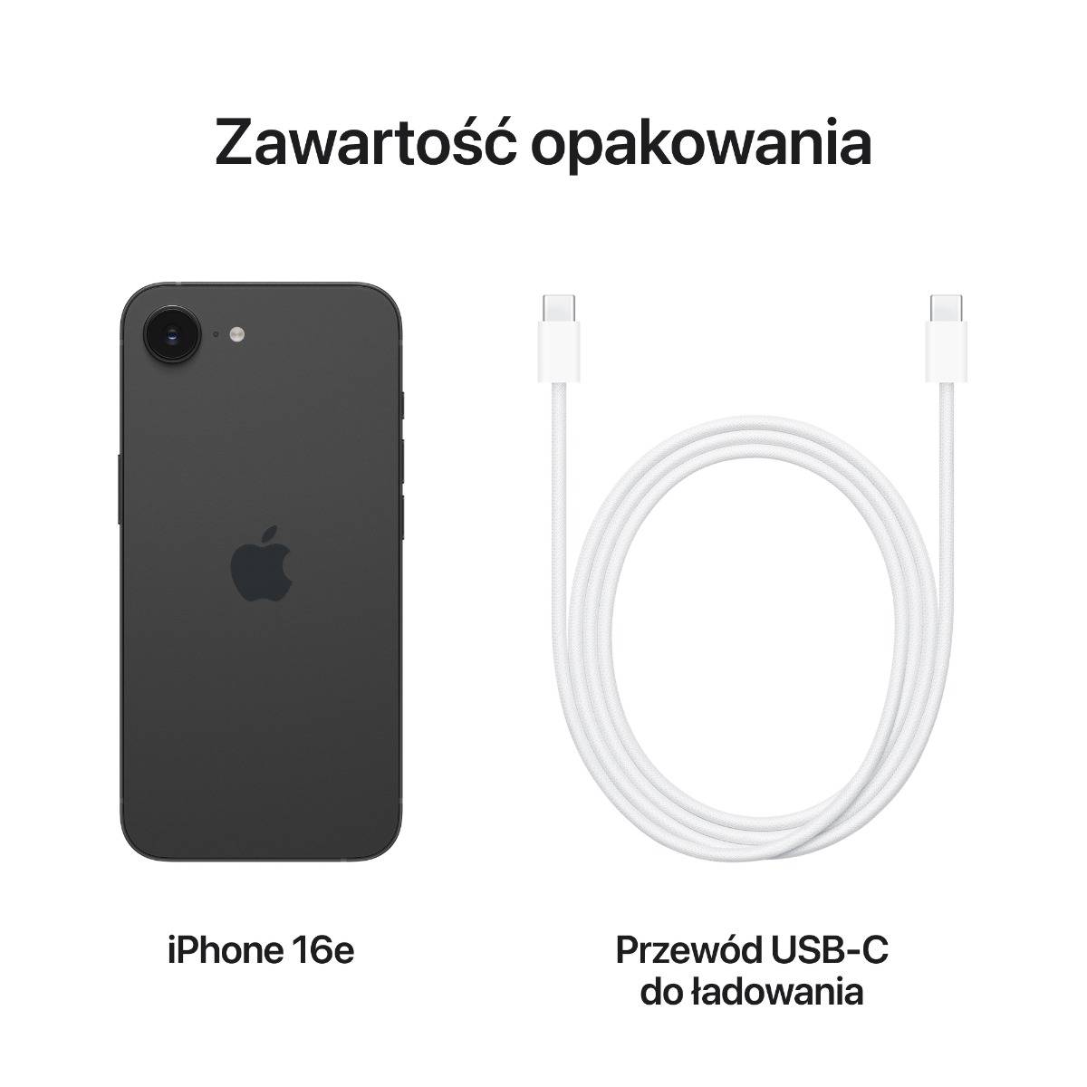 iPhone 16e 128GB Black | iMad - Autoryzowany Sprzedawca Apple oraz