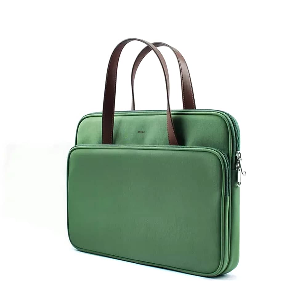 JCPal Milan briefcase Sleeve, for 15/16-inch, Olive