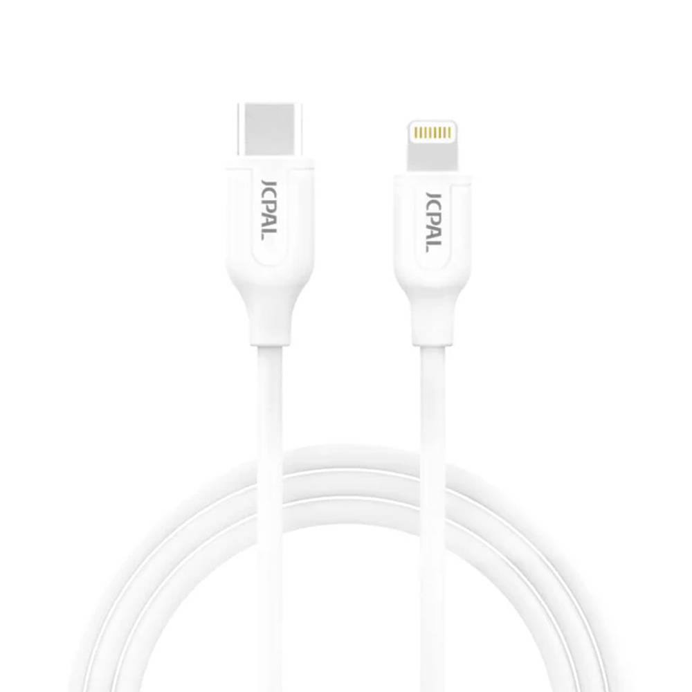 JCPal Linx USB-C to Lightning Cable 1M White