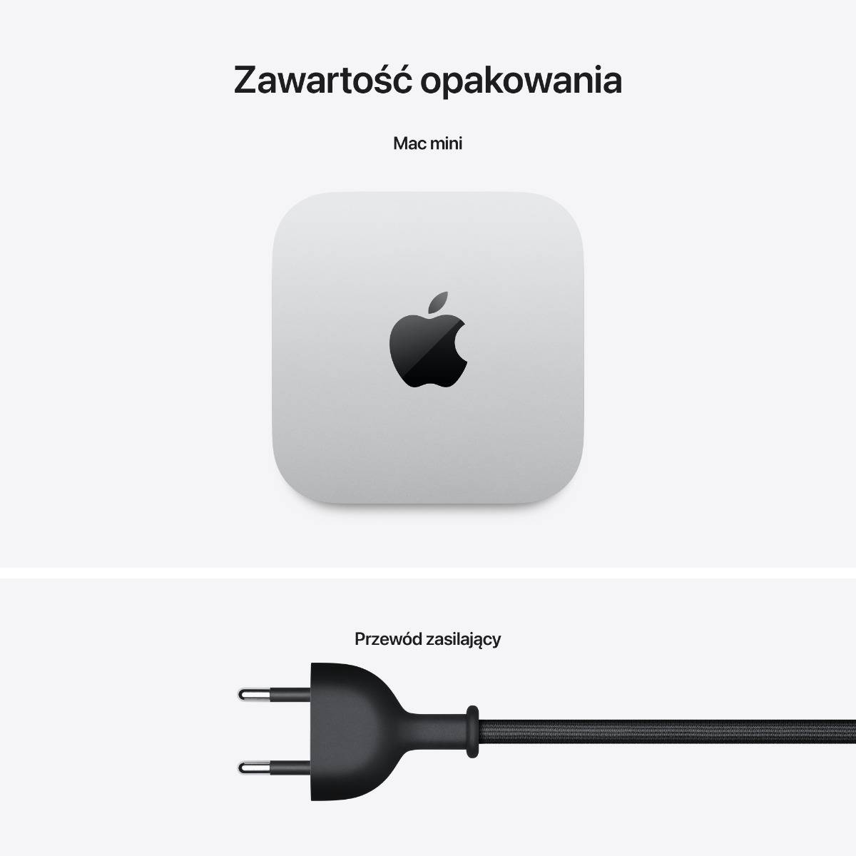 Mac mini: Apple M4 chip with 10‑core CPU and 10‑core GPU, 16GB RAM, 512G SSD