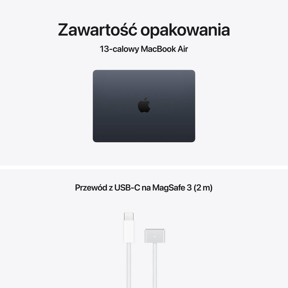13-inch MacBook Air: Apple M5 chip with 10 core CPU and 8 core GPU, 16GB, 512GB SSD, US, 70W - Midnight