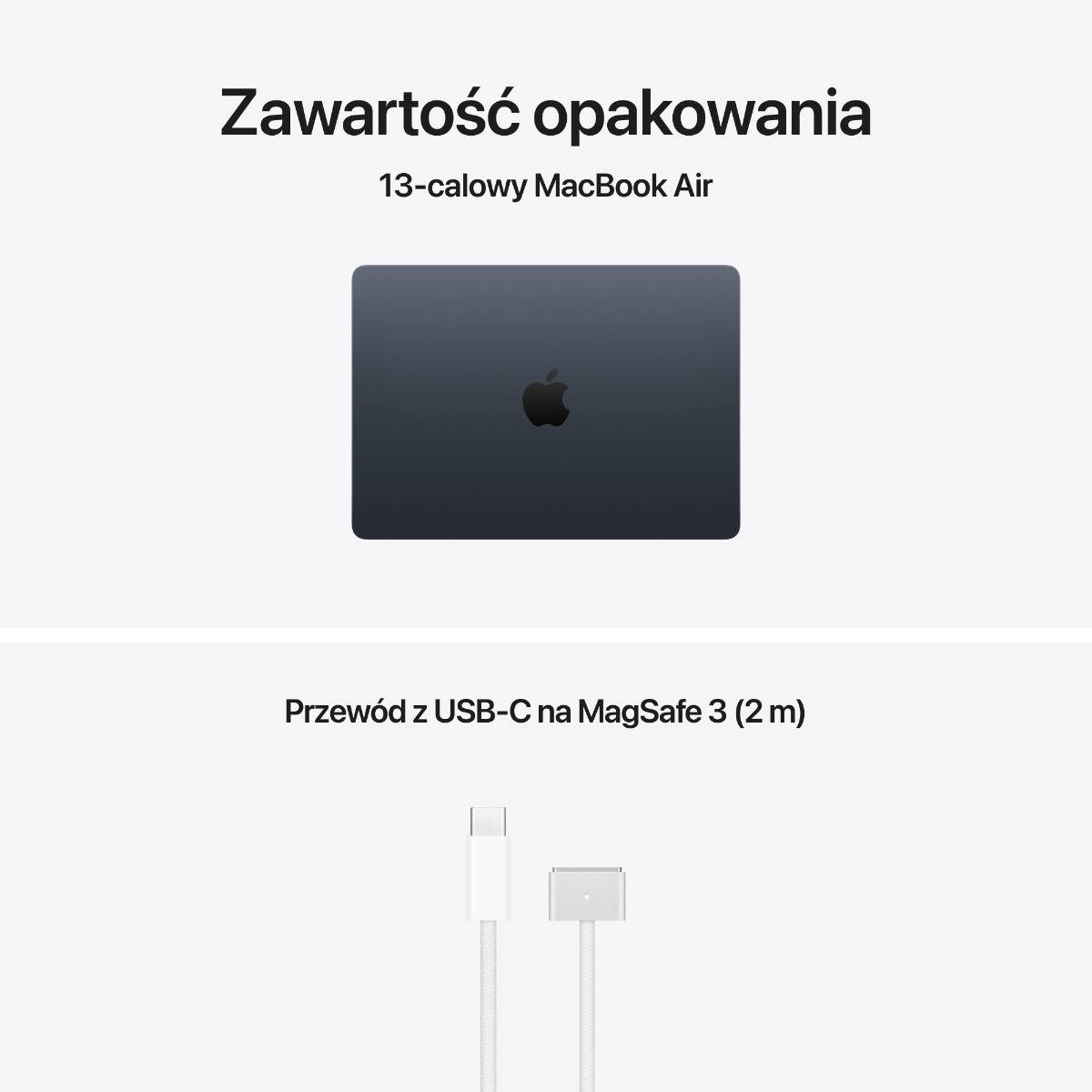 13-inch MacBook Air: Apple M5 chip with 10 core CPU and 10 core GPU, 24GB, 512GB SSD - Midnight