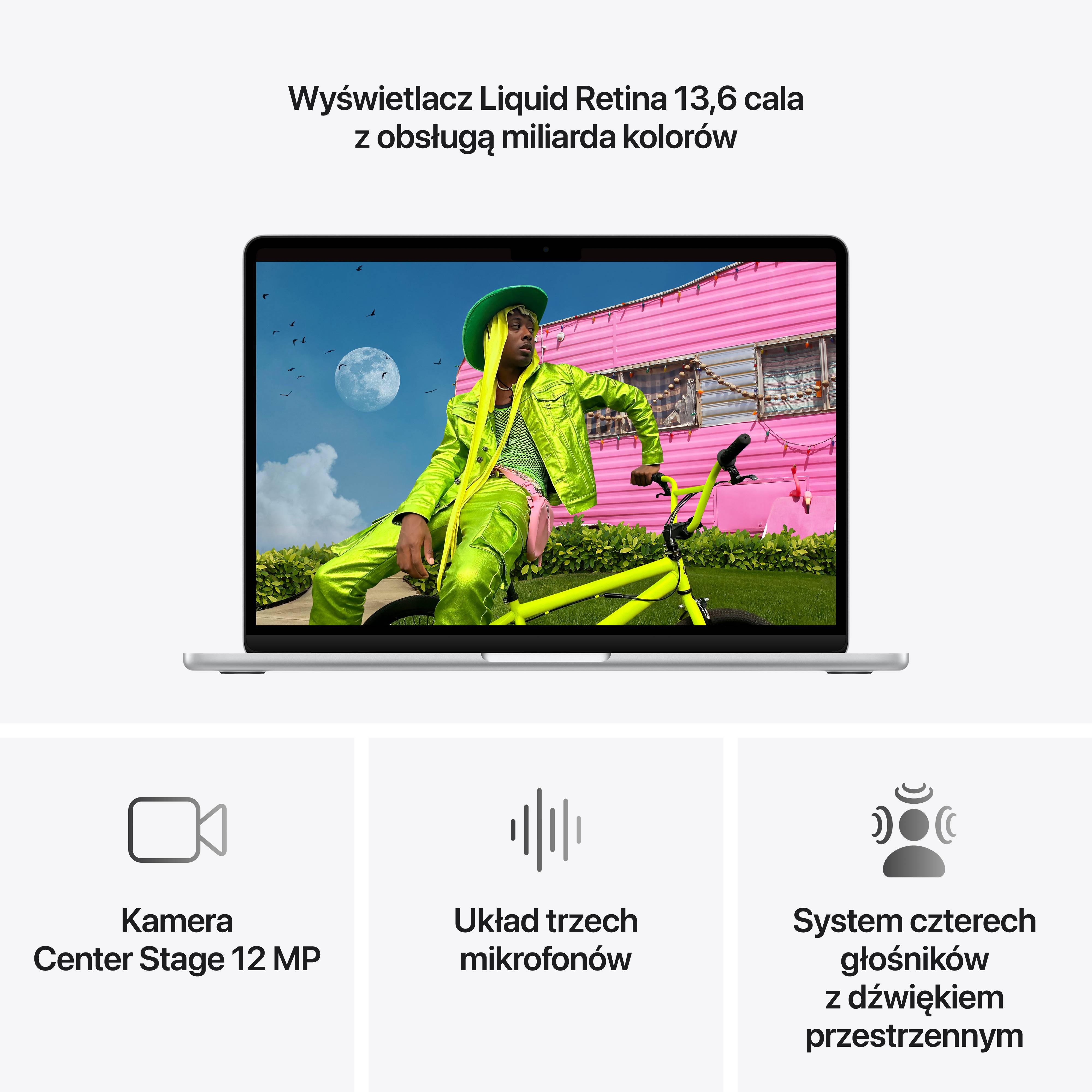 13-inch MacBook Air: Apple M5 chip with 10‑core CPU and 10‑core GPU, 24GB RAM, 1TB SSD - Silver - MDH94ZE/A