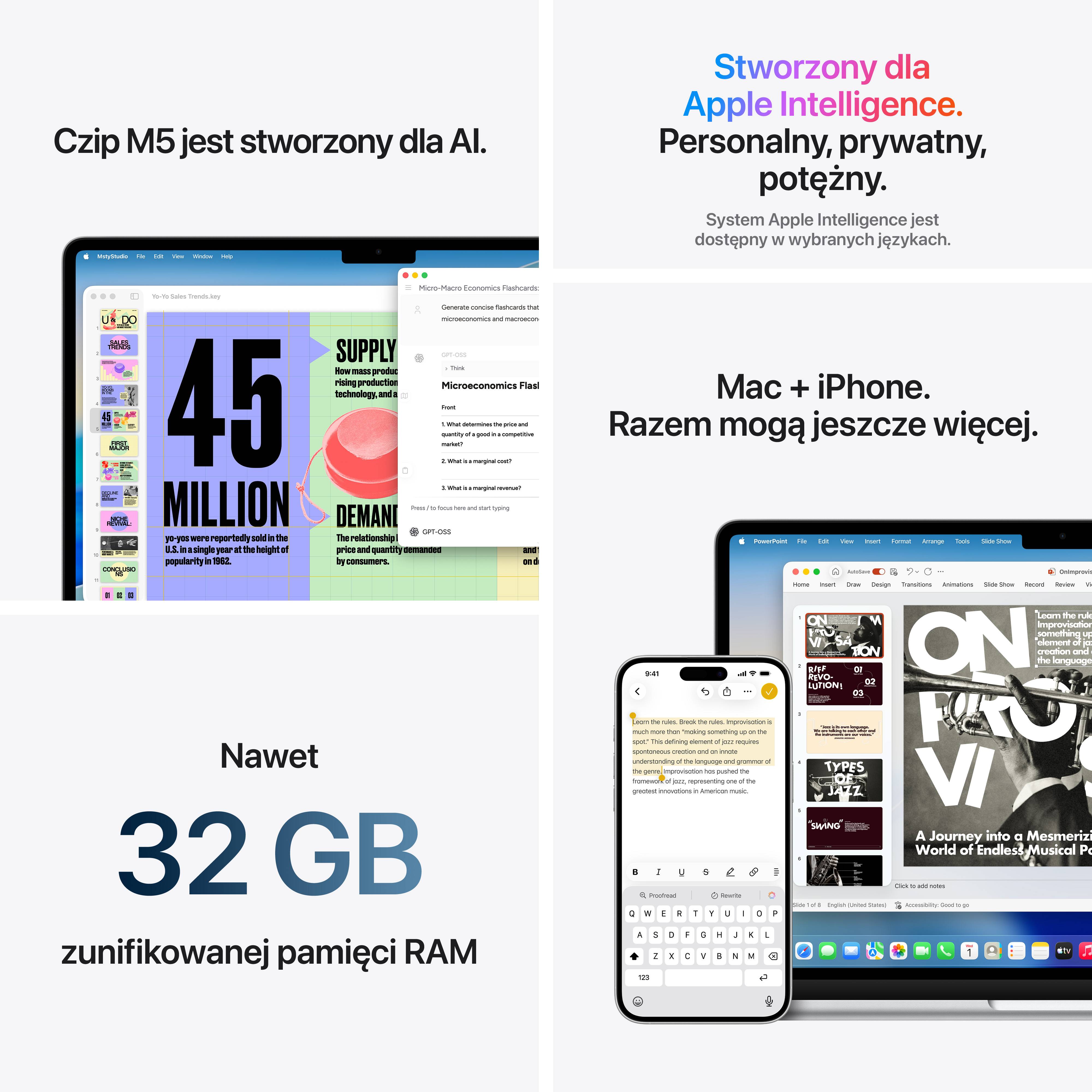 13-inch MacBook Air: Apple M5 chip with 10‑core CPU and 10‑core GPU, 24GB RAM, 1TB SSD - Silver - MDH94ZE/A