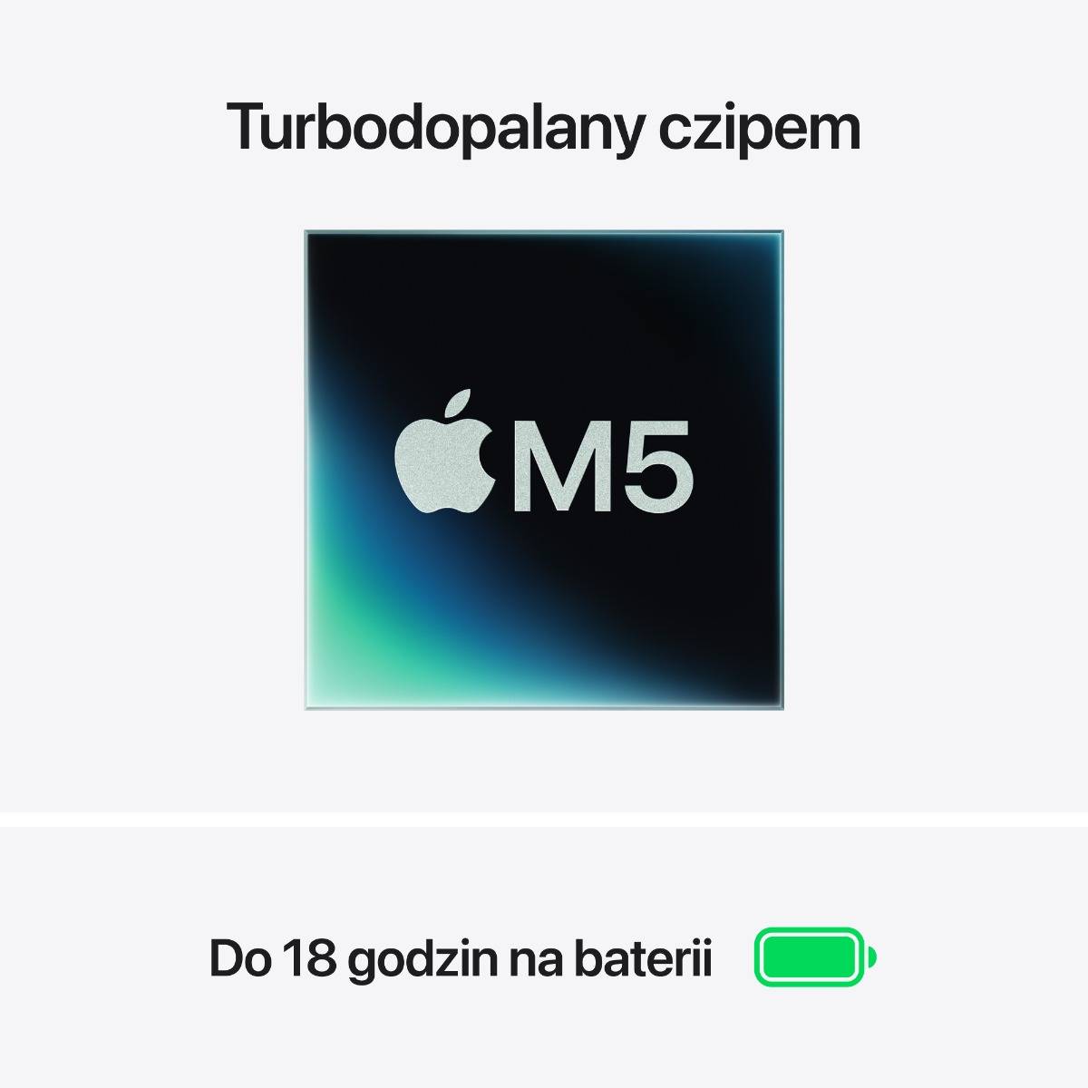 13-inch MacBook Air: Apple M5 chip with 10 core CPU and 10 core GPU, 24GB, 512GB SSD, 70W - Sky Blue