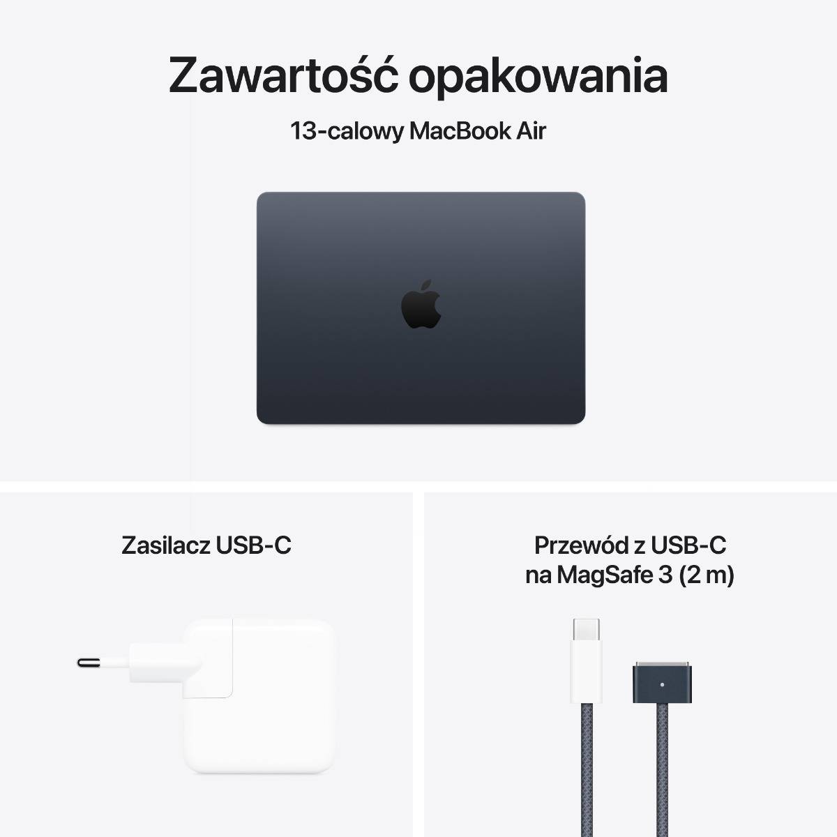 13-inch MacBook Air: Apple M4 chip with 10-core CPU and 10-core GPU, 24GB RAM, 256GB SSD, 70W- Midnight