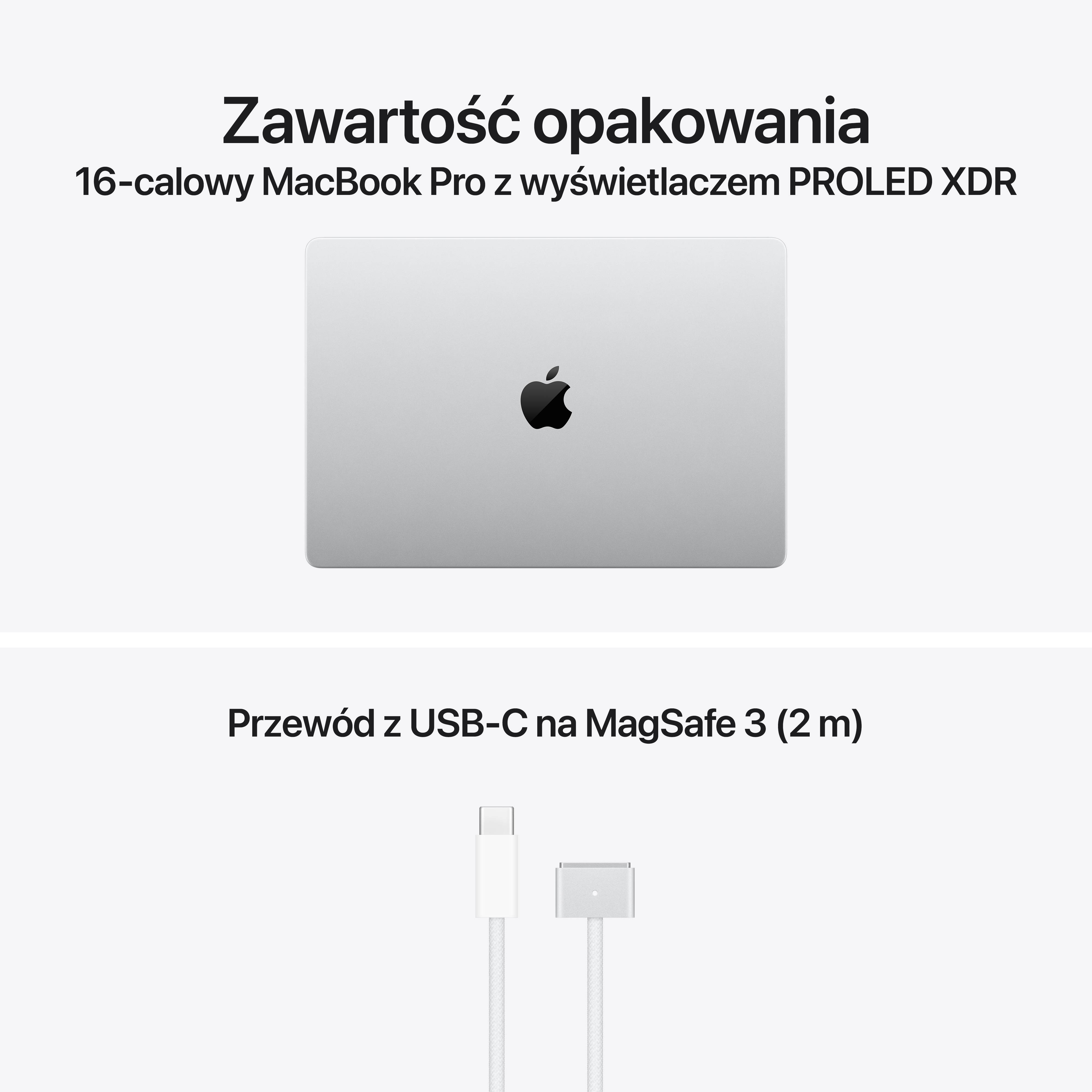 16-inch MacBook Pro with PROLED XDR display: Apple M5 Pro chip with 18‑core CPU and 20‑core GPU, 24GB, 1TB SSD - Silver