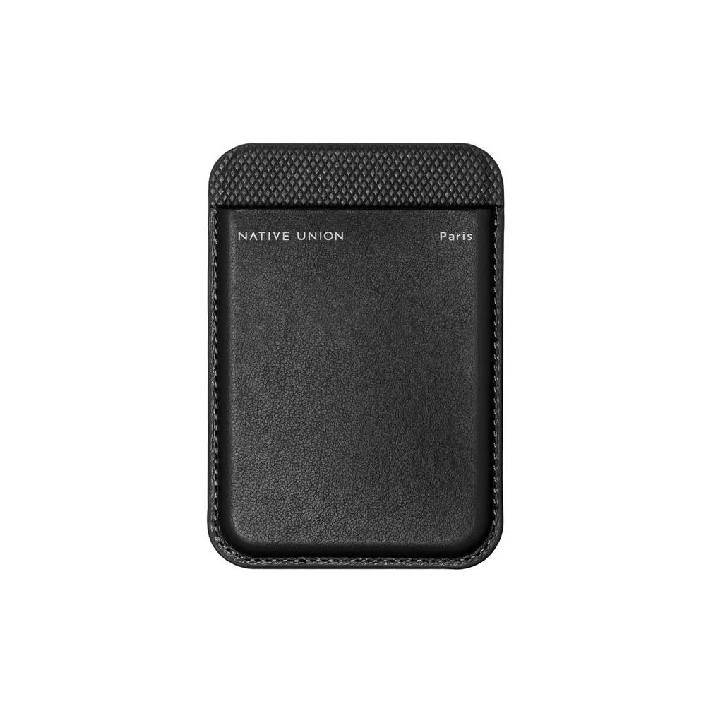Native Union (Re)Classic Wallet - skórzany portfel kompatybilny z MagSafe (black)