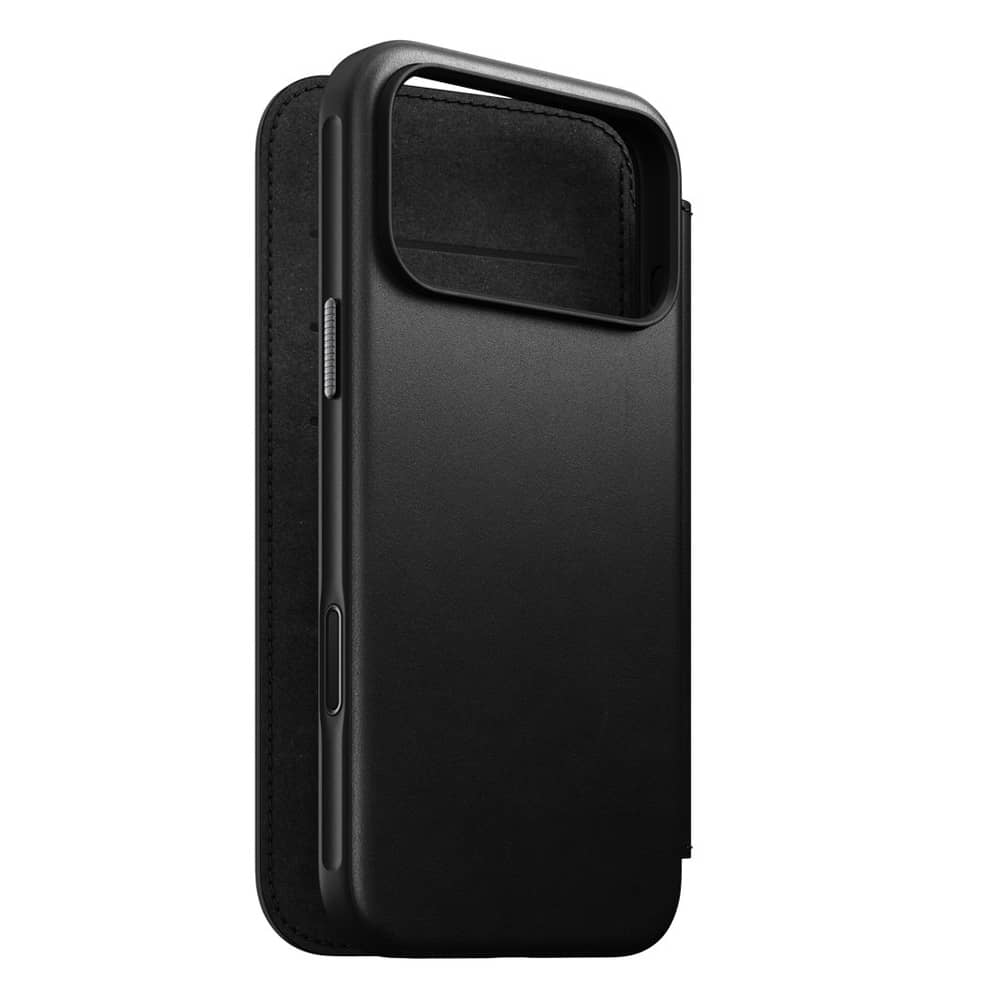 Modern Leather Folio - iPhone 18 Pro Max | Black | Nomad Leather