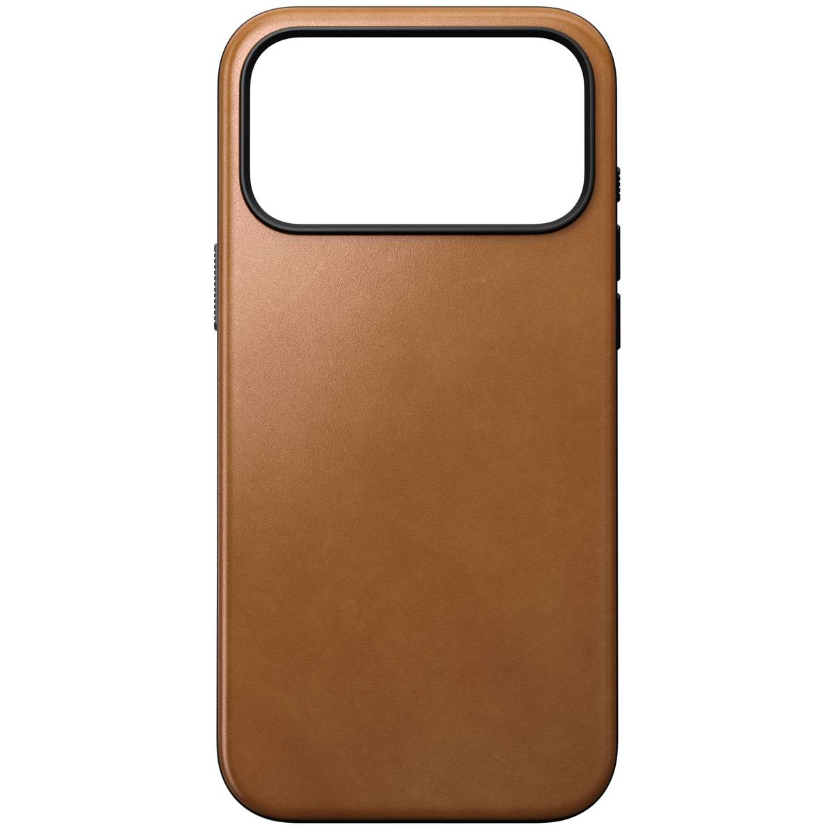 NOMAD Modern Leather Case - skórzane etui do iPhone 17 Pro Max kompatybilne z MagSafe (english tan-c)