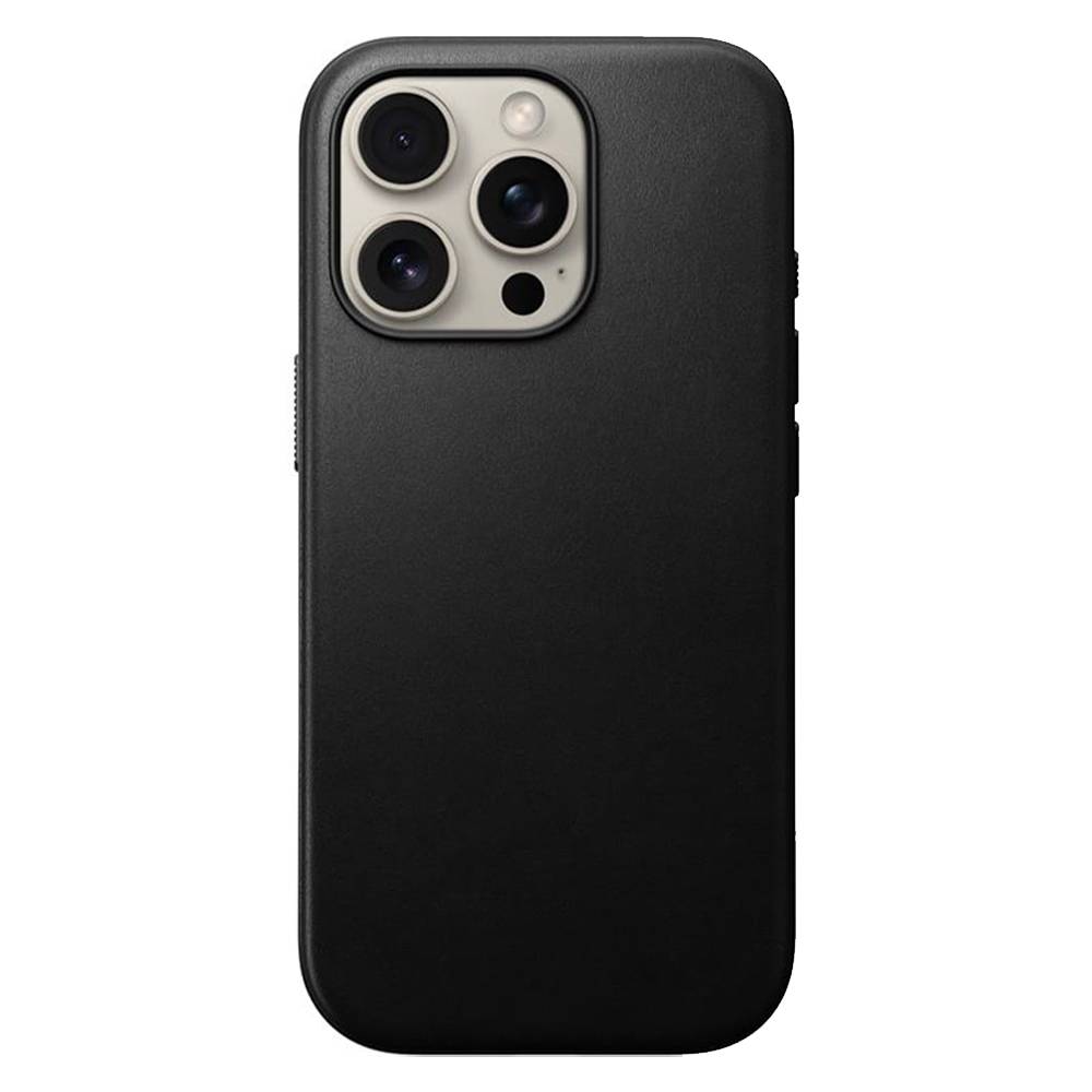 NOMAD Modern Leather Case - skórzane etui ochronne do iPhone 16 Pro (black)