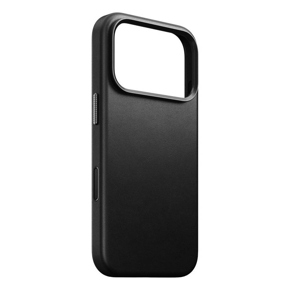 NOMAD Traditional Leather Case - etui do iPhone 18 Pro / 17 Pro kompatybilne z MagSafe, skóra ECCO (black)