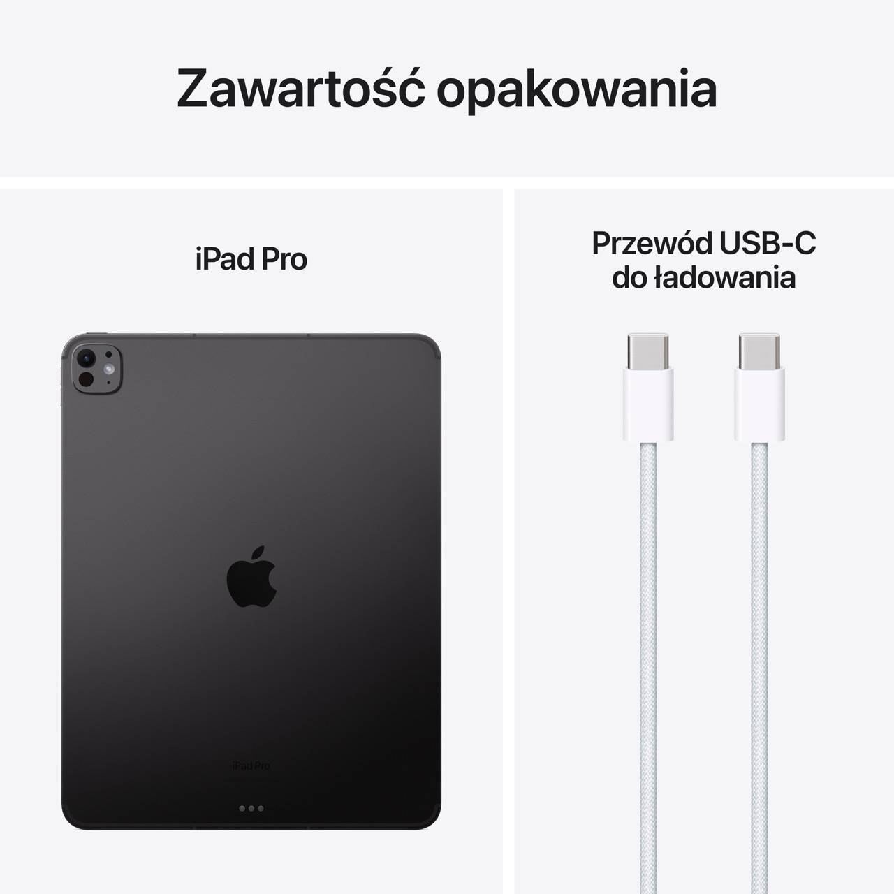iPadPro 13インチ　2024 256GB 13-inch iPad Pro WiFi 256GB with Standard glass - Space