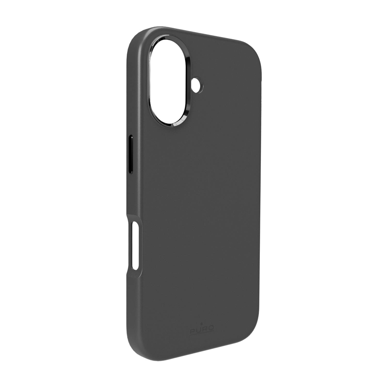 Etui silikonowe Pure Icon Mag Pro Liquid Silicone do iPhone 17 kompatybilne z MagSafe - czarne