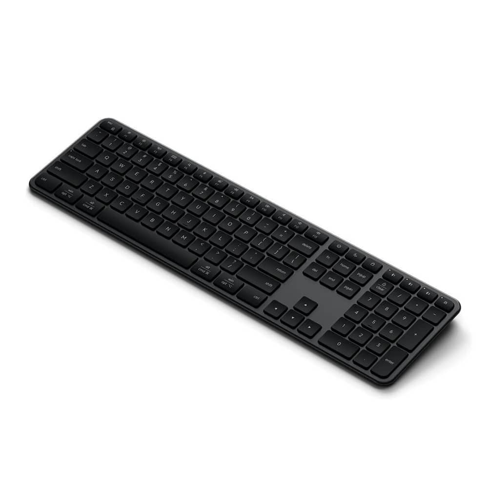 Satechi Slim EX3 - klawiatura Bluetooth do trzech urządzeń z przełącznikiem trybu Mac/Windows (space black)