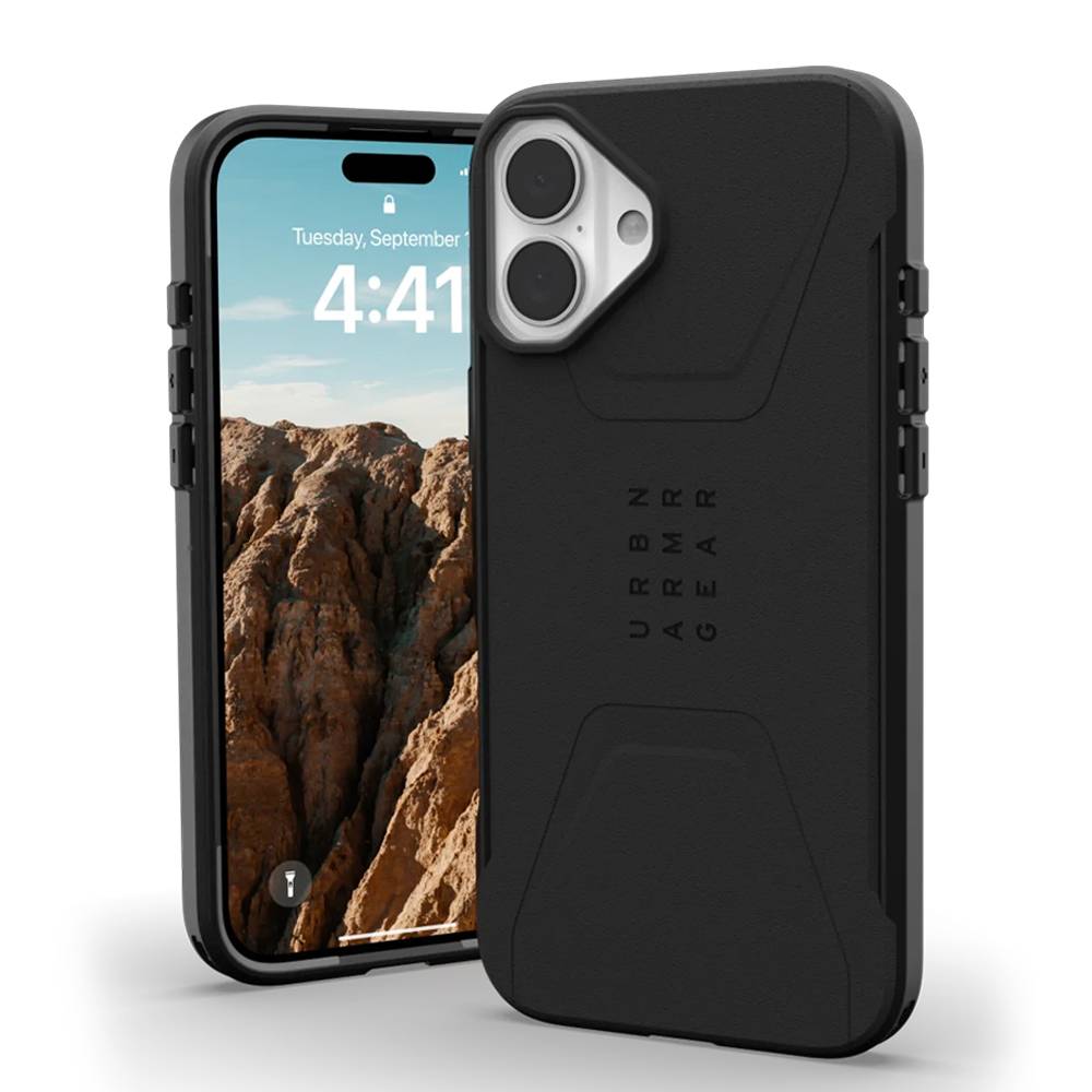 UAG Civilian Magsafe - obudowa ochronna do iPhone 16 Plus kompatybilna z MagSafe (black)