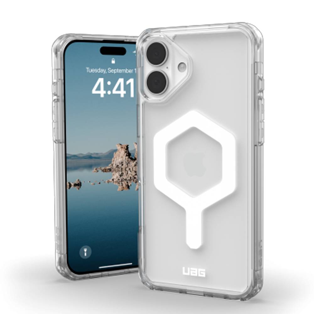 UAG Plyo Magsafe - obudowa ochronna do iPhone 16 Plus kompatybilna z MagSafe (ice/white)