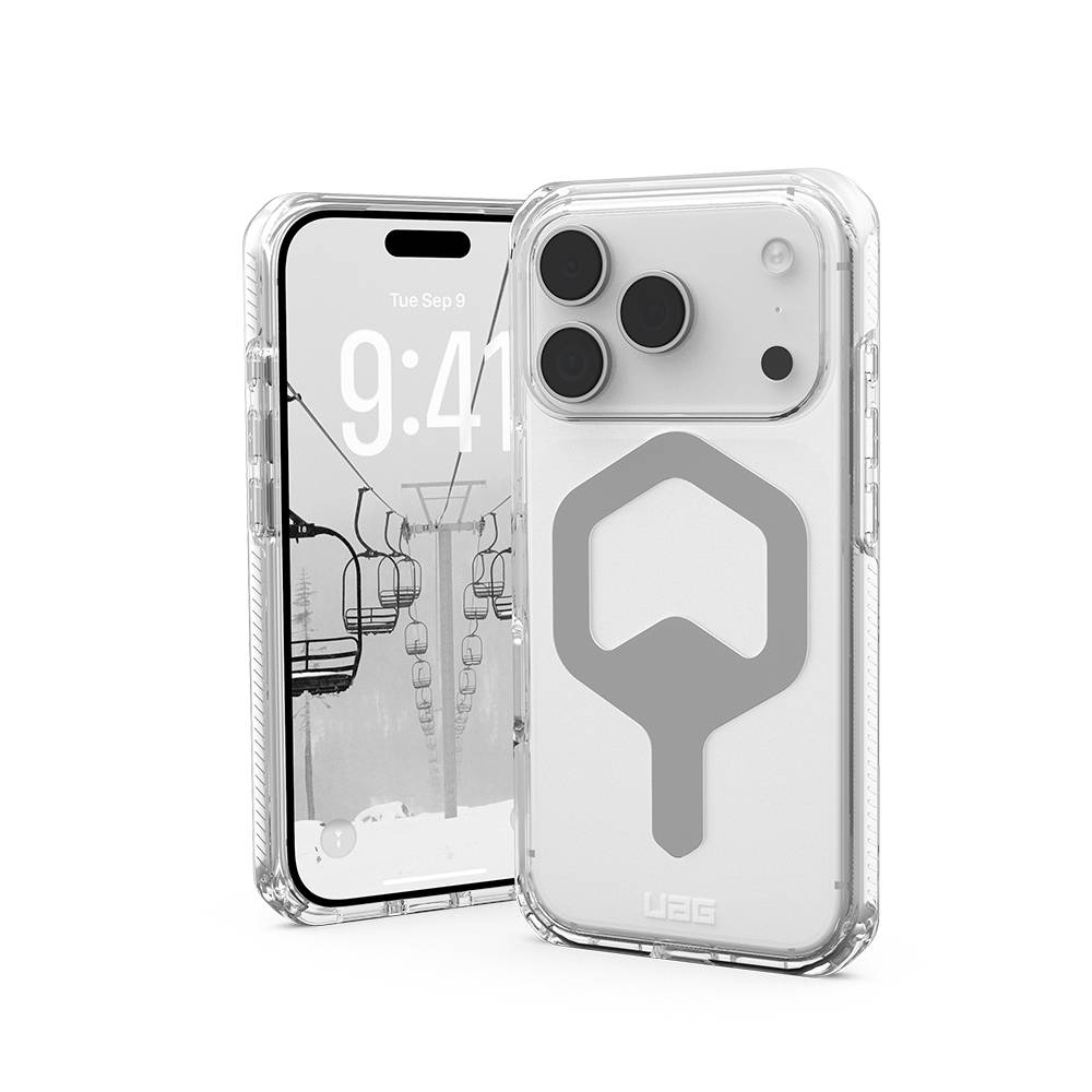 UAG Plyo MagSafe - etui do iPhone 17 Pro kompatybilne z MagSafe (ice/silver)