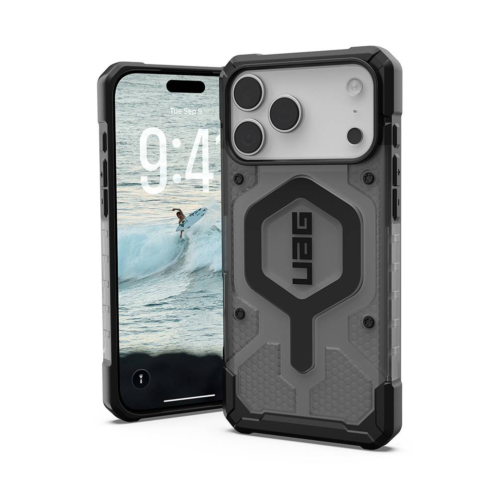 UAG Pathfinder Clear MagSafe - etui do iPhone 17 Pro Max kompatybilne z MagSafe (ash/black)