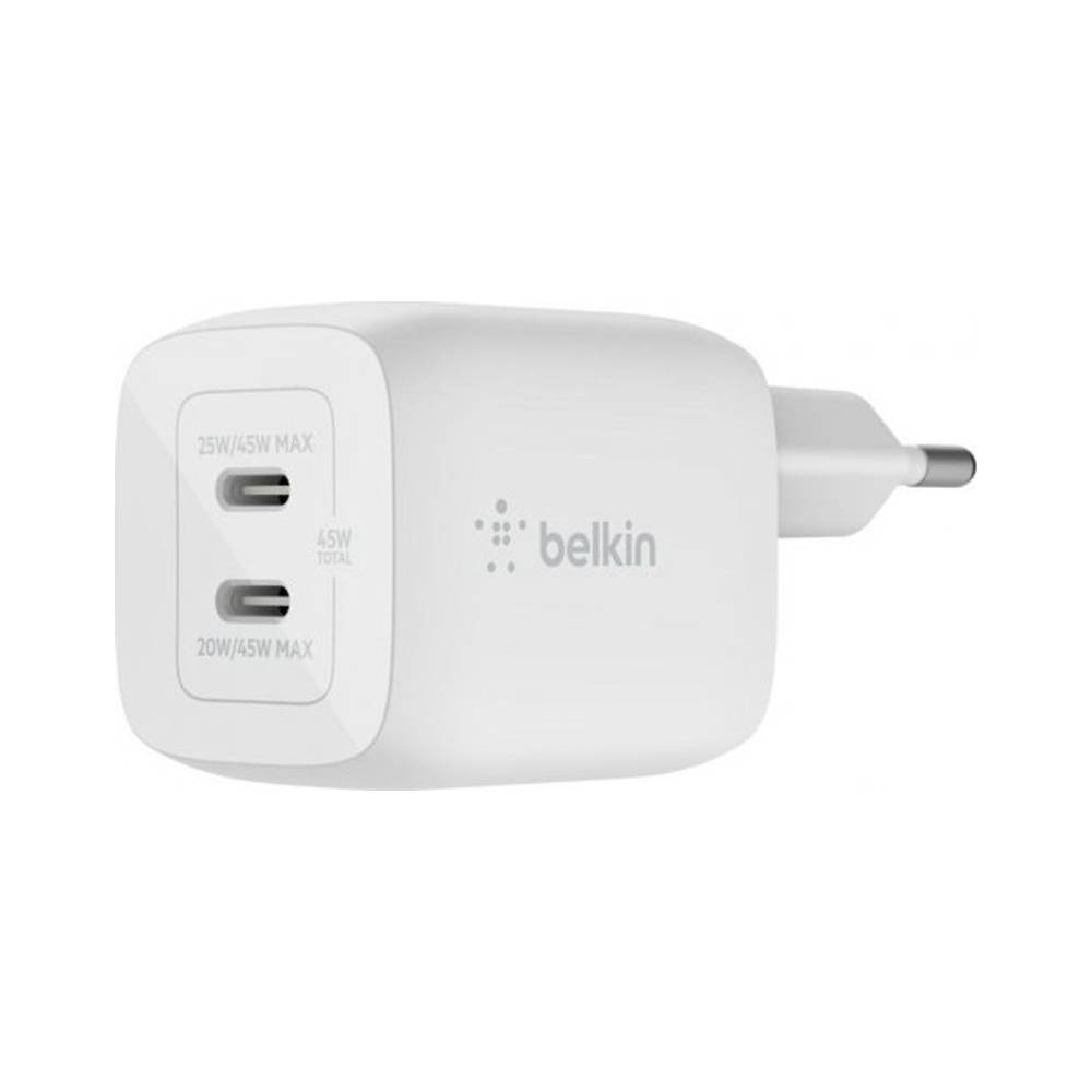 Belkin GaN 45W 2xUSB-C PPS