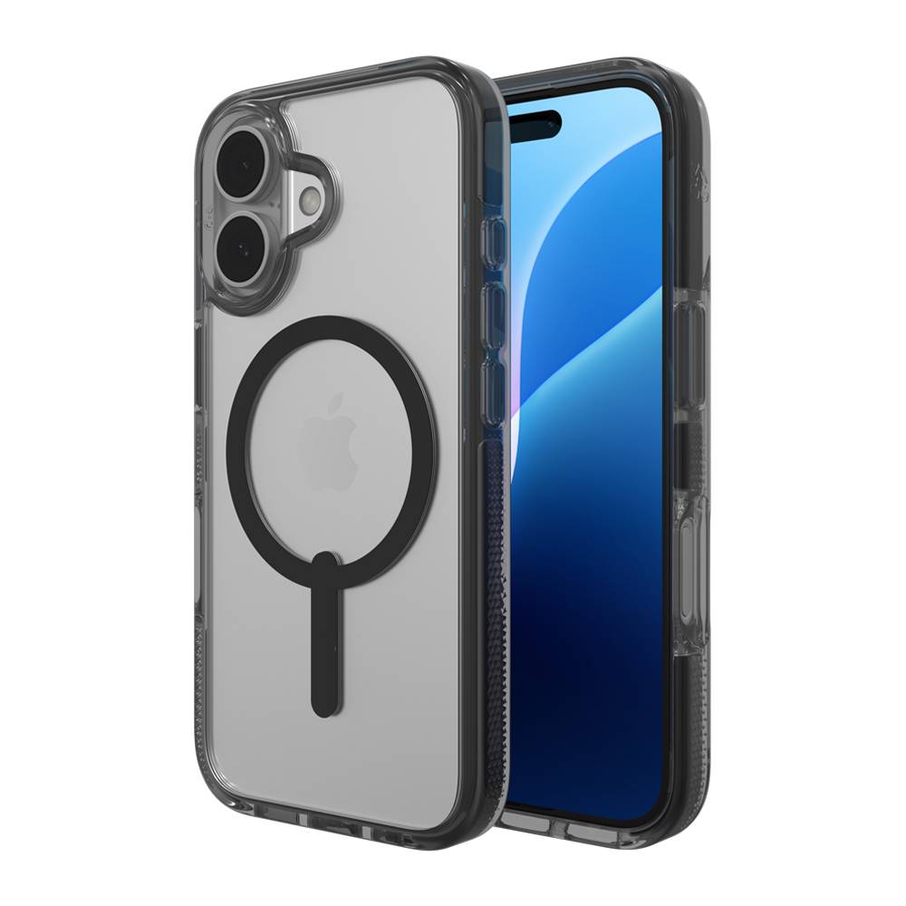 ZAGG Santa Cruz Snap - obudowa ochronna do iPhone 16 Plus kompatybilna z MagSafe (black)