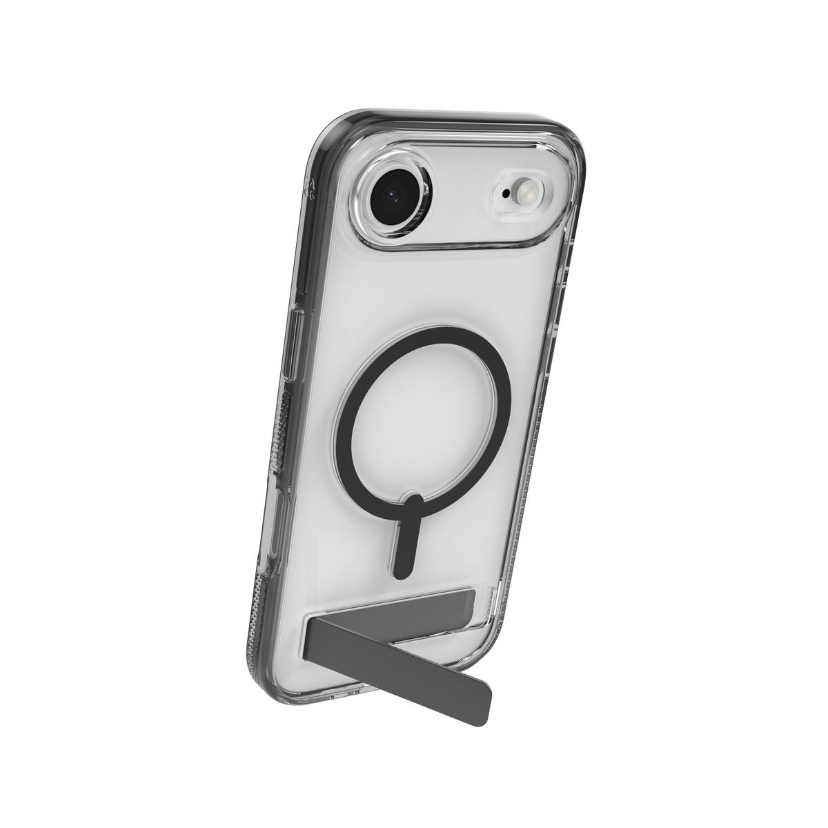 ZAGG Santa Cruz Snap KS - etui z podstawką do iPhone Air kompatybilne z MagSafe (jet black)