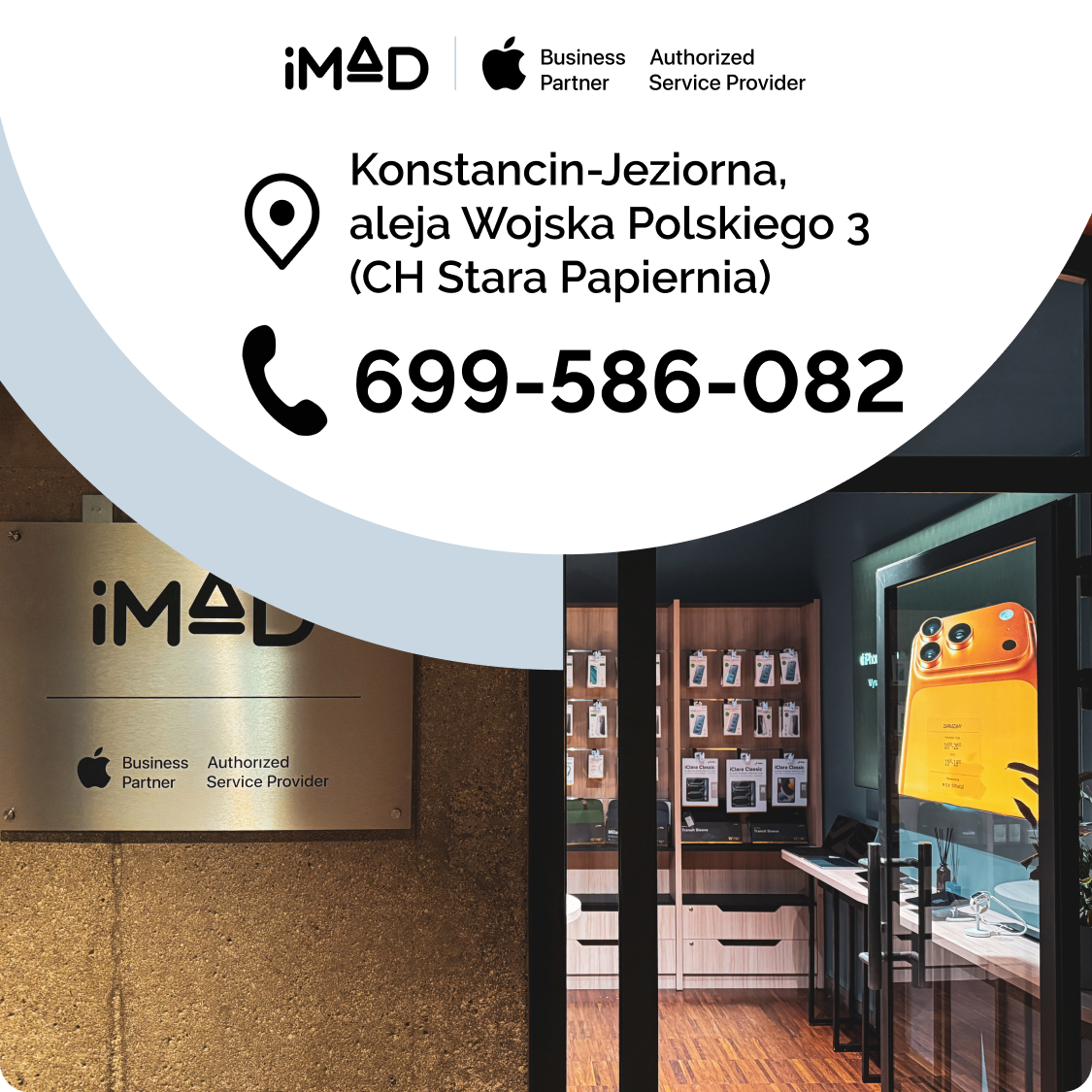 iMad Autoryzowany Serwis oraz Sprzedawca Apple - mobile